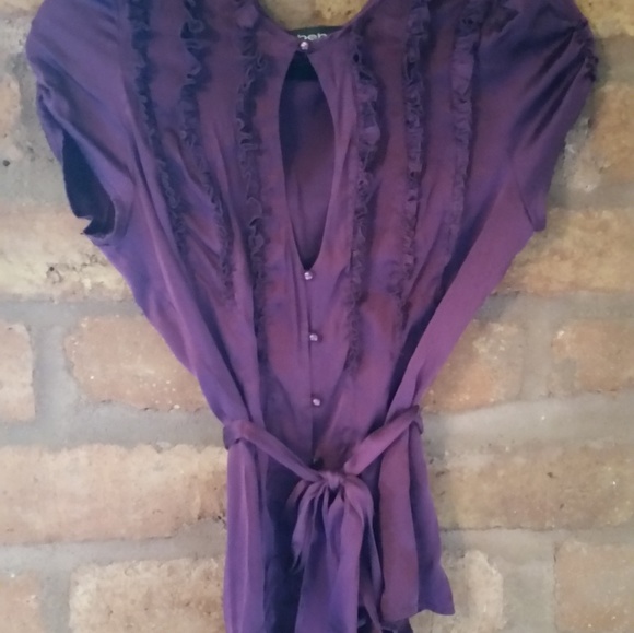 BEBE silk blouse. - Picture 1 of 3